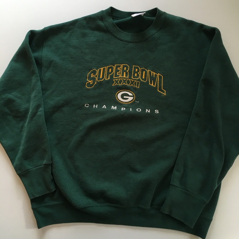 Green Bay Packers Super Bowl Hoodless